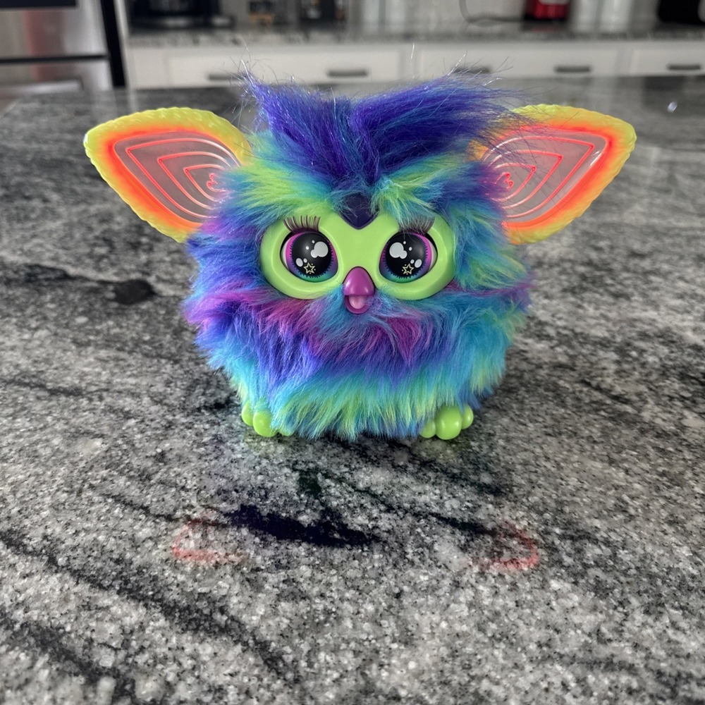 Clean EUC Tested FURBY Galaxy Edition Interactive Plush Glow in The Dark 2023